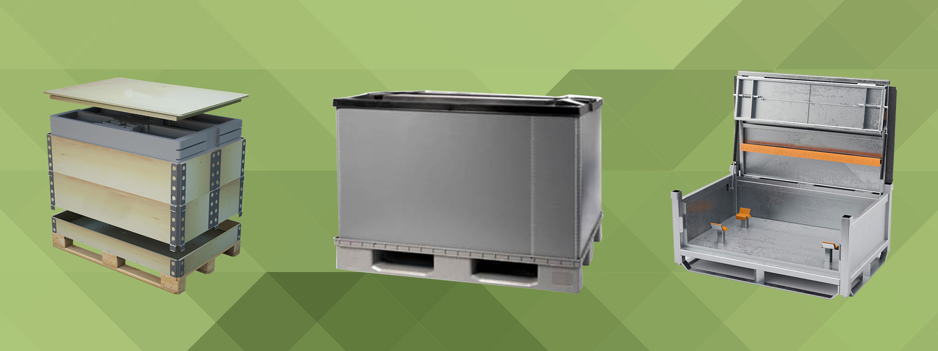 Returnable Reusable Containers CONCEPT PACKAGING HUB-PACKAGING-AUTOMATION-TECHNOLOGY